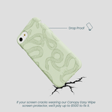 Sage Green Snaky iPhone 6/6s/7/8/SE Case