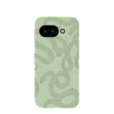 Sage Green Snaky Google Pixel 9a Case