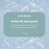 Powder Blue Snowy Mountains iPhone 6/6s/7/8/SE Case