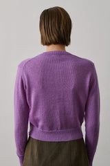 Cardigan Griffith Lilas
