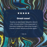 Black Space Waves Google Pixel 10 Pro XL Case