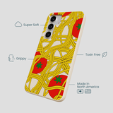 Seashell Spaghetti Splash Samsung Galaxy S25+(Plus) Case