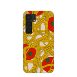 Seashell Spaghetti Splash Samsung Galaxy S25 Case