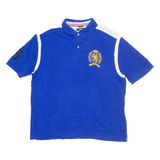 TOMMY HILFIGER Mens Polo Shirt Blue XL