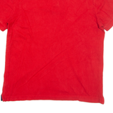 TOMMY HILFIGER Mens Polo Shirt Red L