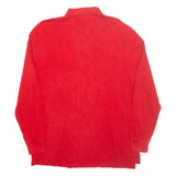 POLO RALPH LAUREN Mens Polo Shirt Red Long Sleeve L