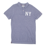 HILFIGER DENIM Mens Polo Shirt Blue XL