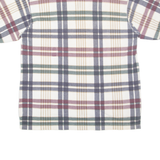 MICKEY & CO Mickey Mouse Mens Polo Shirt Blue Check M