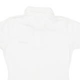 REEBOK Womens Polo Shirt White UK 10