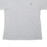 LACOSTE Mens Polo Shirt Grey S
