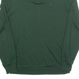 POLO RALPH LAUREN Slim Fit Mens Polo Shirt Green Long Sleeve XS