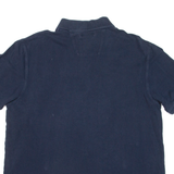 NAUTICA Mens Polo Shirt Blue Striped M