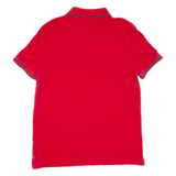 TOMMY HILFIGER Custom Fit Mens Polo Shirt Red L