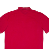 TOMMY HILFIGER Mens Polo Shirt Red 2XL