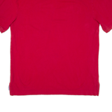 TOMMY HILFIGER Mens Polo Shirt Red 2XL