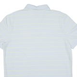 NAUTICA Mens Polo Shirt Blue Striped L