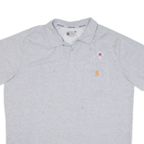 CARHARTT Relaxed Fit Mens Polo Shirt Grey XL