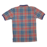 TIMBERLAND Mens Polo Shirt Red Check M