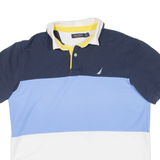 NAUTICA Mens Polo Shirt Blue M