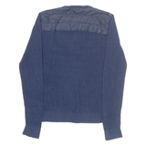 TOMMY HILFIGER Mens Jumper Blue Tight Knit M