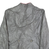 BRANDL Mens Blazer Jacket Grey Leather M
