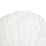 ADIDAS Towelling Lined Womens Shell Jacket White L
