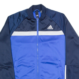 ADIDAS Mens Track Jacket Blue S