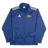ADIDAS Workwear Mens Windbreaker Jacket Blue S