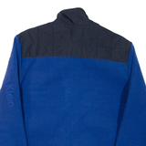 CALVIN KLEIN Mens Fleece Blue High Neck L