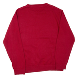 TOMMY HILFIGER Mens Jumper Red Tight Knit XL