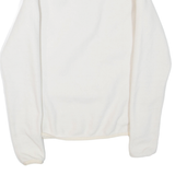 THE NORTH FACE Womens Fleece White 1/4 Zip XS