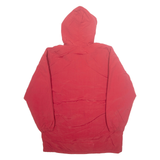 J CREW Mens Rain Coat Red Nylon Hooded S