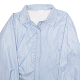 ADIDAS Womens Shell Jacket Blue Nylon M