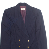 RENEW MAY Womens Blazer Jacket Blue M