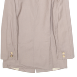 WOLLIEO Womens Blazer Jacket Beige L