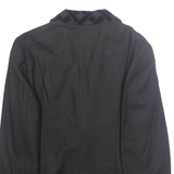 JULIA Womens Blazer Jacket Black Wool M