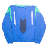 Mens Shell Jacket Blue Nylon XL