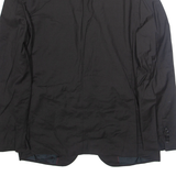 JANIELLA Mens Blazer Jacket Black L
