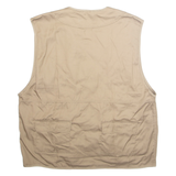 SOTTO ZERO Mens Gilet Beige 2XL