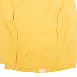 ELECTRE Womens Blazer Jacket Yellow Wool L