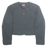 OUISET Womens Blazer Jacket Grey M