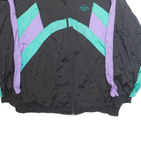 Womens Shell Jacket Black Nylon XL