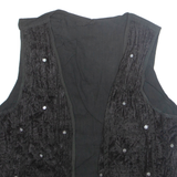 Mens Waistcoat Black M