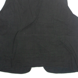 Mens Waistcoat Black M