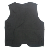 Mens Waistcoat Black M