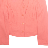 COLLECTION Womens Blazer Jacket Pink S