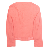 COLLECTION Womens Blazer Jacket Pink S