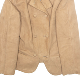 GAY&LEGERAT Womens Blazer Jacket Brown M