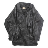 CLOCHARD Mens Biker Jacket Black XL