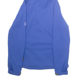 JACK WOLFSKIN Womens Rain Jacket Blue Hooded L